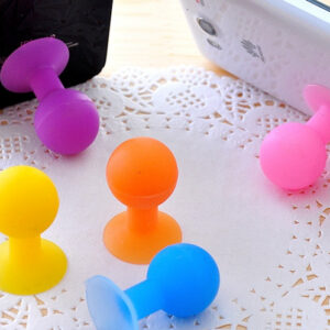 2 stuk zuignap Sferische Ball Stand Telefoon ipad Houder