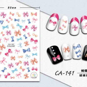 3D Nagel Sticker Coole stickers nagel folie Fashion Manicure Stickers Nagels CA-141 Strik