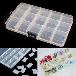 15 Slots Verstelbare Opbergdozen Plastic Opbergdozen