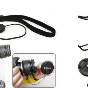 Anti-Lost Snap-on Lens Cover Cap Keeper Lanyard Strap