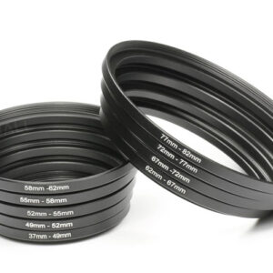 9 in 1 step up lens filter ring stappen adapter