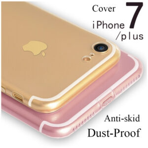 iphone 7 plus anti-dust hoesje transparant TPU Case Cover