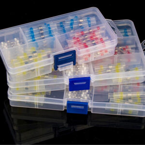 50 stuk Waterdichte Lassen Krimpkous Draad Connector Solderen Mouwen Crimp Wire Isolatie