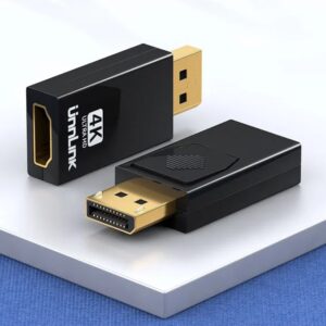 Dp Man Naar Hdmi-Compatibele Vrouwelijke Adapter Display Poort Hdmi-Compatibele Splitter Hd Tv Kabel Adapter Voor Tv Projector 4K