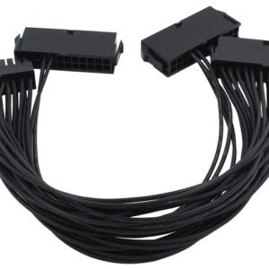 Dual Drie ATX 20+4 (24Pin) Molex PSU Sync Kabel voor 2 of 3 PSU Power synchronisatie boot