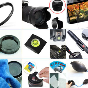 10 in 1 accessories kit voor Nikon D3400 + AF-P 18-55mm VR