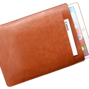 ipad mini 4 2 Luxe leather case cover hoes 7,9inch bruin