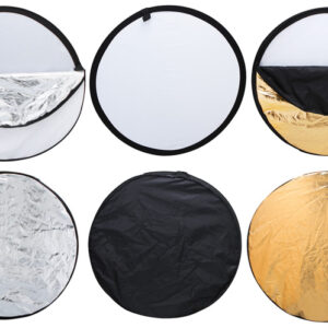 Reflectiescherm 5-in-1 60cm met etui - gloednieuw