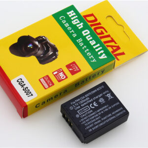 Camera Batterij Accu CGA-S007 DMW-BCD10 1300mAh voor Panasonic