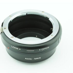 Adapter AI G-M4/3 voor Nikon F/AI/AIS/G Lens - Micro M43 camera