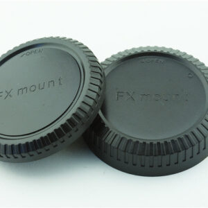 Achterdop+Bodydop (2 stuk) voor Fujifilm X mount camera lens