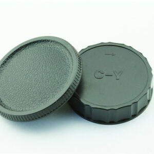 Achterdop+Bodydop (2 stuk) voor Contax Yashica CY camera lens