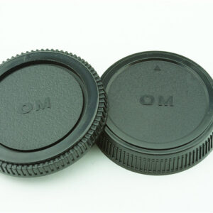 Achterdop+Bodydop (2 stuk) voor Olympus OM mount camera lens