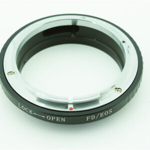 Adapter FD-EOS voor Canon FD Lens - Canon EOS EF Camera