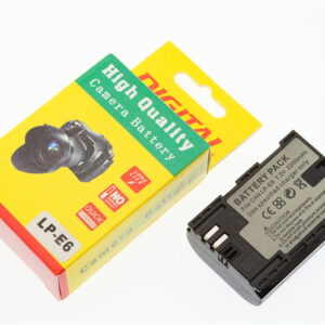 Camera Batterij Accu LP-E6 2200mAh voor Canon 5D3 6D 7D 70D 80D 90D