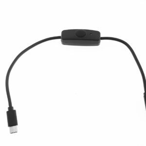 30cm Usb type C Kabel Met Schakelaar Aan/Uit Kabel Verlengschakelaar Voor LED Lamp Usb Ventilator Voeding Lijn Duurzame Adapter