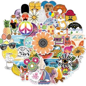 50 stuk mini meisjes dagboek Cartoon stickers voor kinderen en volwassenen Beloningsstickers Journal Laptop Telefoon Stickers