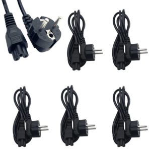 5 stuk EU Power Kabel Voedingskabel Stroomkabel Mickey Mouse C5 1.2m Voor Laptop Computer Monitor Printer