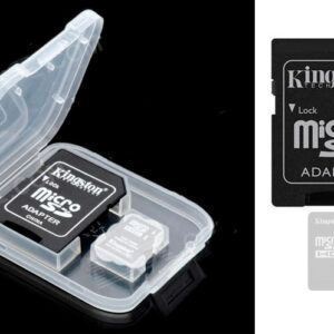 2 * Kingston Micro SD TF geheugenkaart memory card Adapter