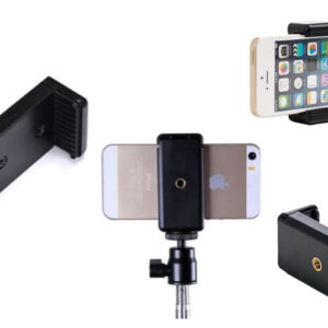 Smartphone telefoon houder zwart Zelf Statief Statiefgondel