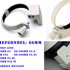 Statiefgondel Ring Mount voor Canon 70-200 F4 200 F2.8 300 F4